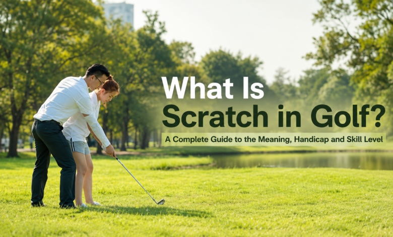 Scratch in Golf