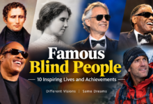 famous blind people
