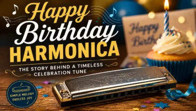 happy birthday harmonica