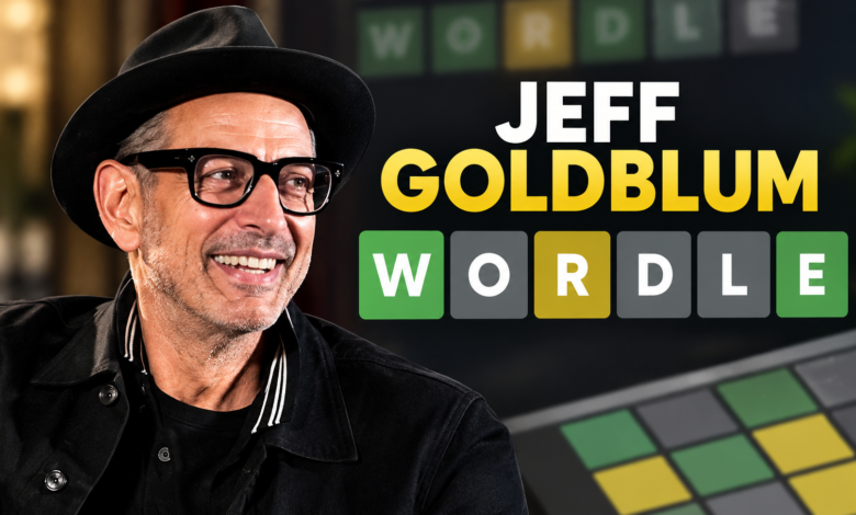 Jeff Goldblum wordle