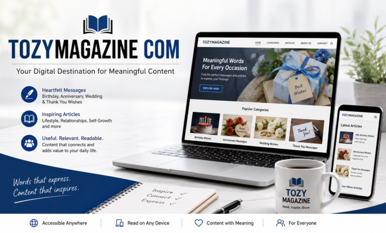 Tozymagazine com